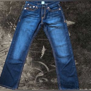 True religion dark wash jeans